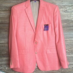 NWT Apt 9 sport coat jacket 46R slim fit man’s jacket lined two button